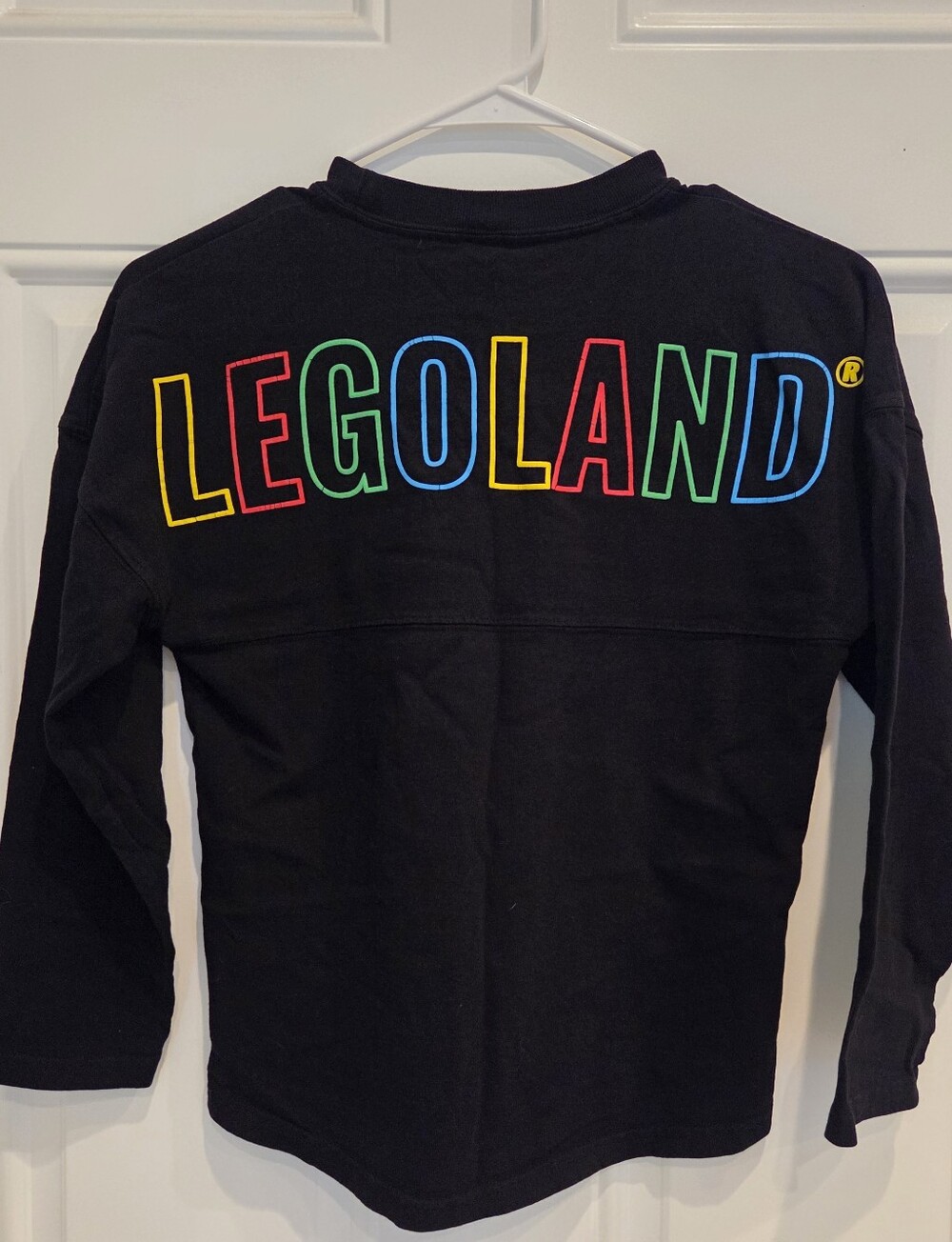 Legoland Park Spirit Jersey Long Sleeve Crew Neck Shirt Kids Size Medium.